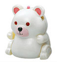 A white bear MicroPet named Bongo.