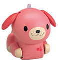A pink dog MicroPet named Cherry Pie.