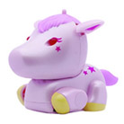 A purple horse MicroPet named Sky.