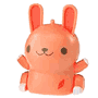 An orange rabbit MicroPet named Carrot.