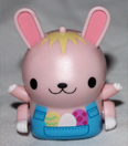 A pink Easter rabbit MicroPet.