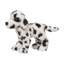 A spotted dog plush.